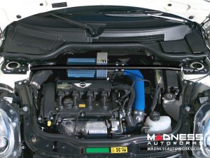 MINI Cooper S and JCW  Billet Aluminum Tie-Bar by NM Engineering (R55 / R56 / R57 / R58 / R59 Models) - Black